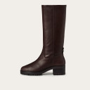 Ikar High Boots, deep brown