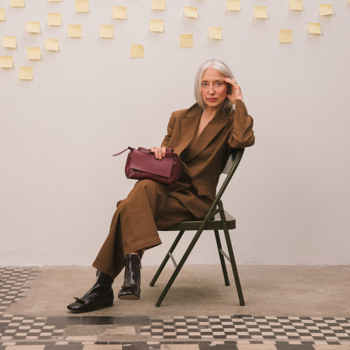 Ashley Bag S, claret | Balagan Studio