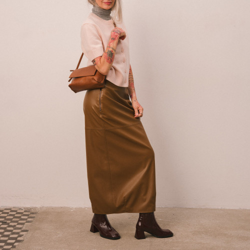 Ashley torebka S, karmelowy | Balagan Studio