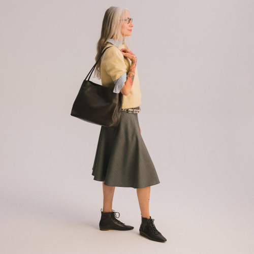 Eva Bag L, deep brown | Balagan Studio