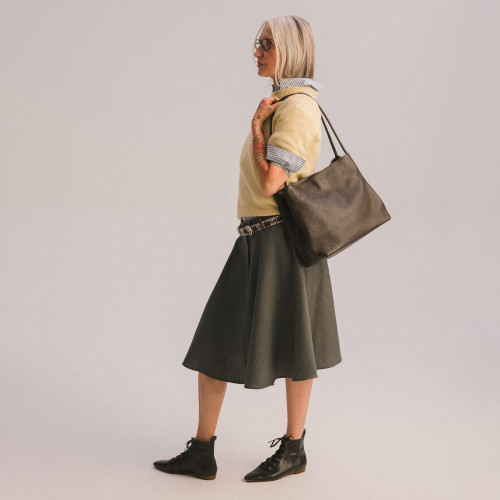 Eva Bag L, deep brown | Balagan Studio