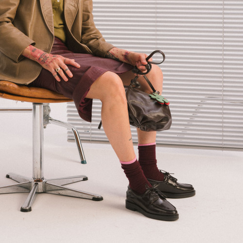 Socks, claret | Balagan Studio