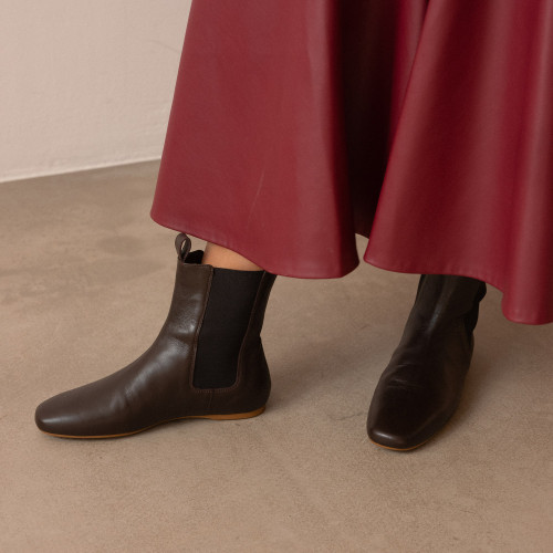 Adhara Boots, brown | Balagan Studio