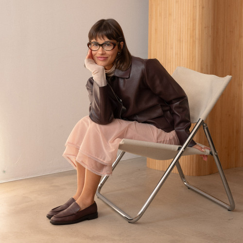 Camila Flats, brown | Balagan Studio