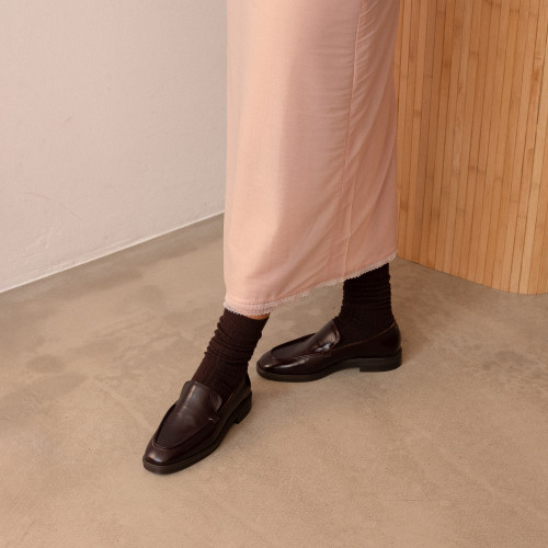 Camila Flats, mahogany | Balagan Studio