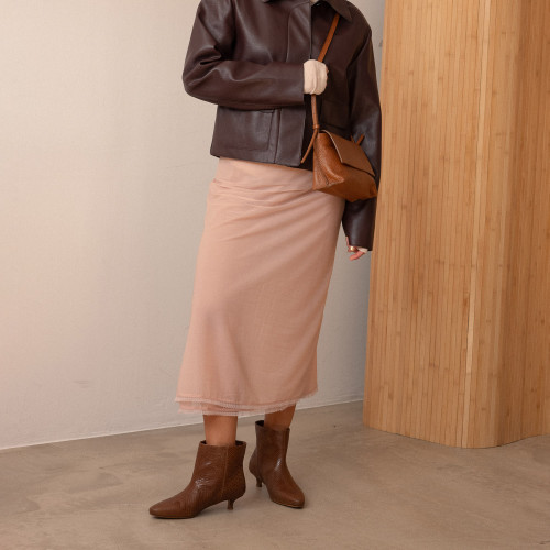 Vared Boots, caramel croco| Balagan Studio