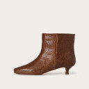Vared Boots, caramel croco