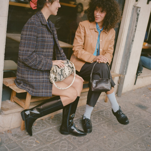 Peggy High Boots, glossy black | Balagan Studio