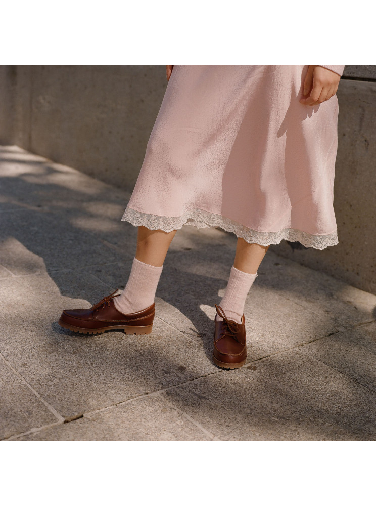 Tefer półbuty, brąz rustykalny | Balagan Studio