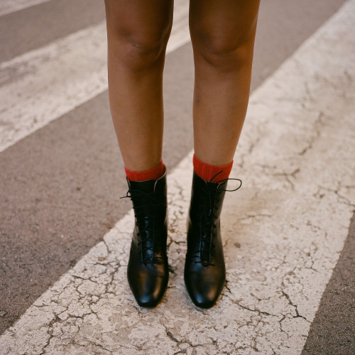 Victoria botki, czarny | Balagan Studio