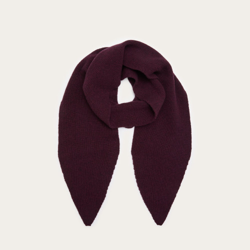 Wanda Scarf, burgundy | Balagan Studio