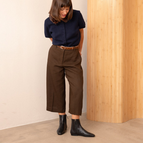 Toni Boots, black python pattern | Balagan Studio