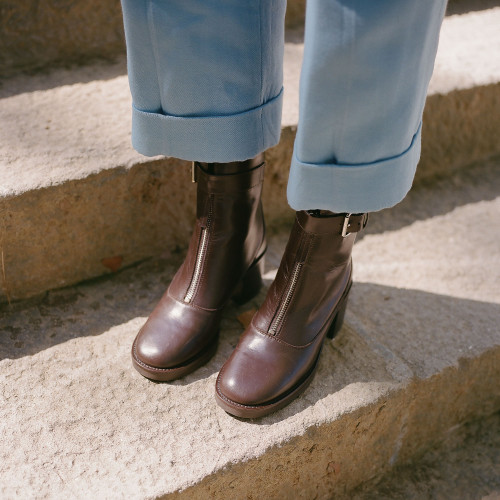 Lyra Boots, deep brown | Balagan Studio