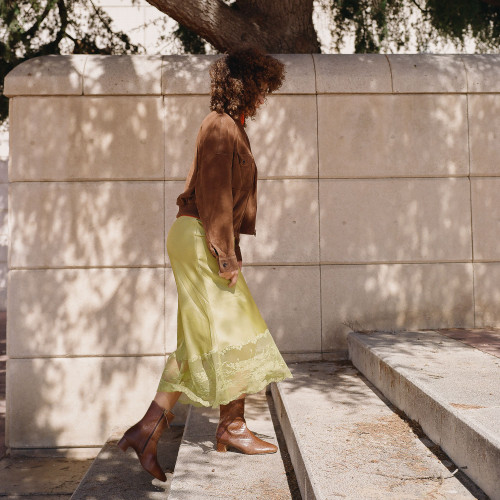 Stav Boots, caramel croco | Balagan Studio