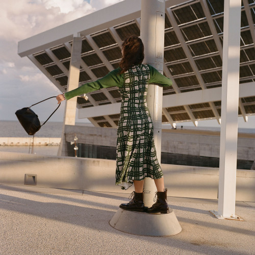 Georgia botki, brązowy połysk | Balagan Studio