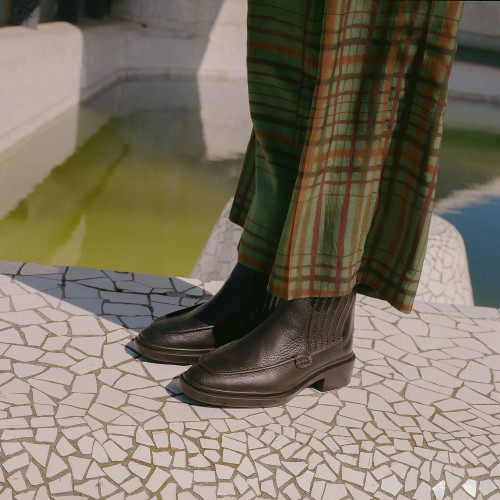 Piano Boots, deep brown | Balagan Studio