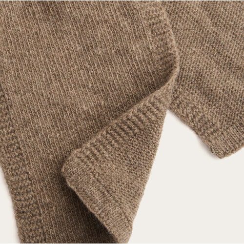 Irena Hooded Scarf, coffee | Balagan Studio