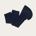 Irena Hooded Scarf, navy