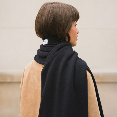 Kinga Scarf, navy | Balagan Studio