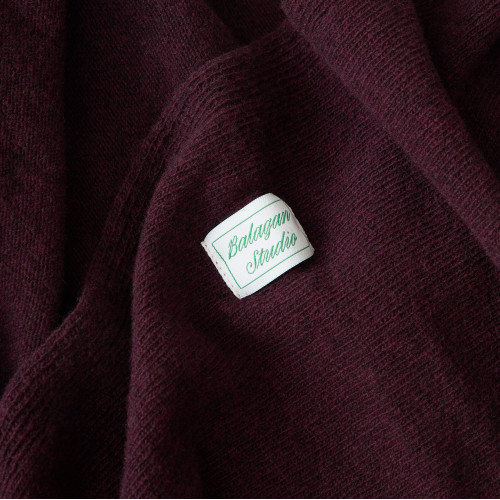 Kinga szalik, bordowy | Balagan Studio