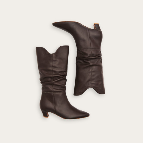 Fleur Boots, deep brown | Balagan Studio