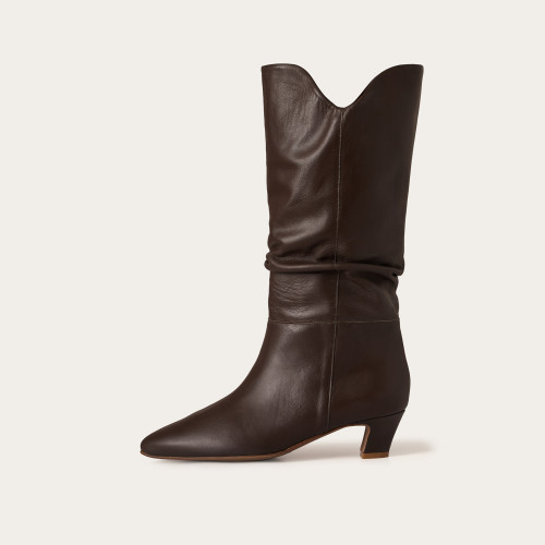 Fleur Boots, deep brown | Balagan Studio