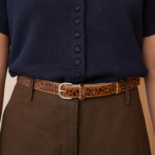 Belt №6, cheetah | Balagan Studio
