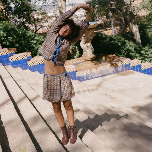 Victoria botki, ciemny brąz | Balagan Studio