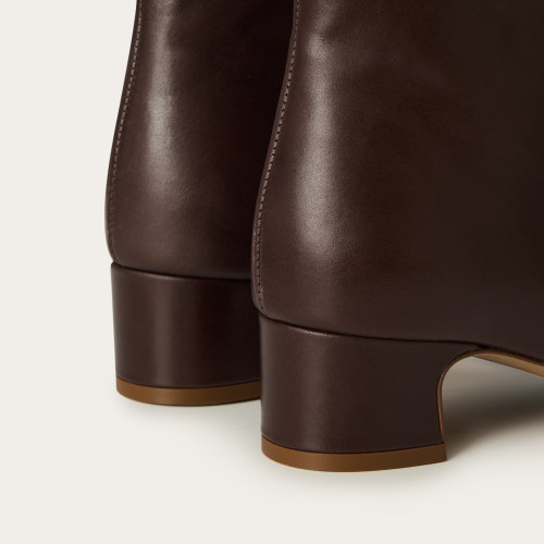 Victoria botki, ciemny brąz | Balagan Studio