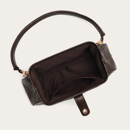 Rofe Vintage Bag M, deep brown | Balagan Studio