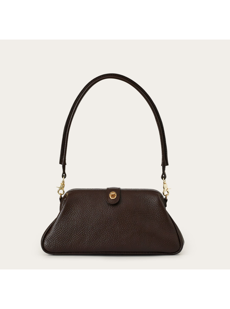 Rofe Vintage torebka M, ciemny brąz | Balagan Studio