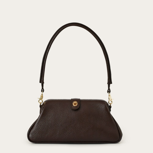 Rofe Vintage Bag M, deep brown | Balagan Studio