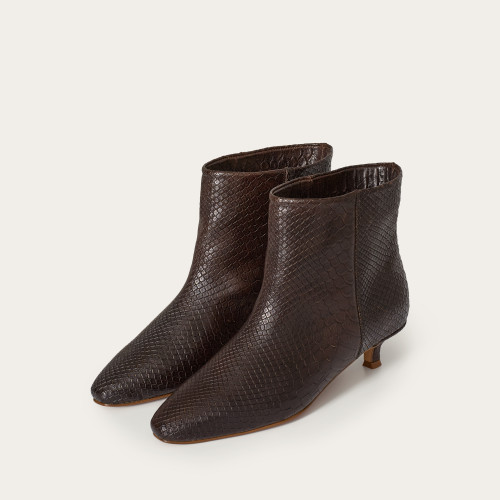 Vared Boots, brown croco | Balagan Studio