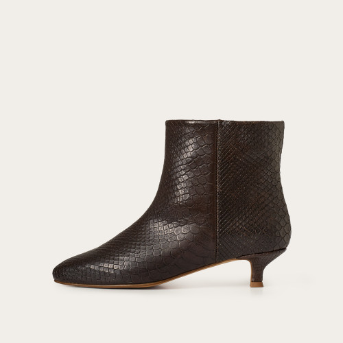 Vared Boots, brown croco | Balagan Studio