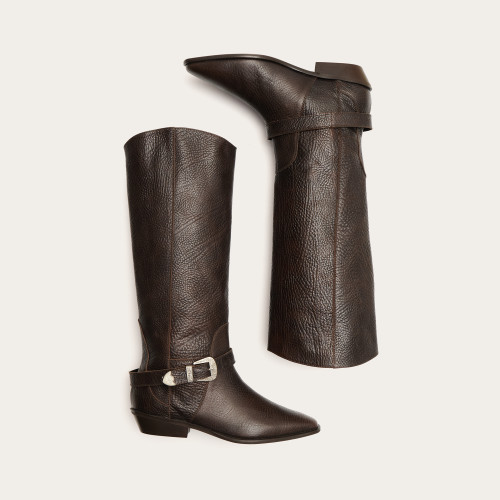 Vela High Boots, deep brown | Balagan Studio