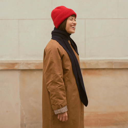 Wanda szalik, granatowy | Balagan Studio