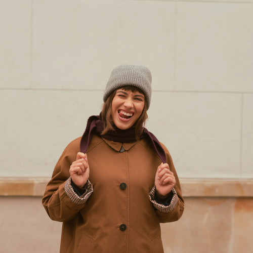 Wanda szalik, bordowy| Balagan Studio