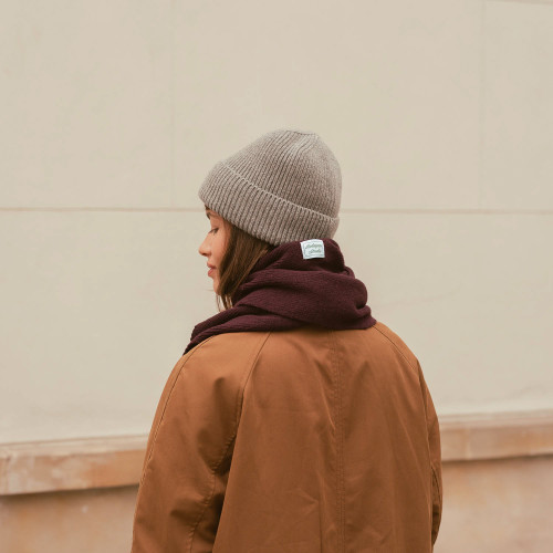 Wanda Scarf, burgundy | Balagan Studio