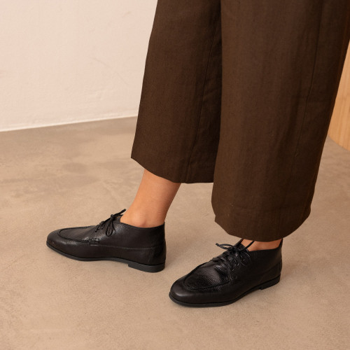 Tessa Flats, black | Balagan Studio