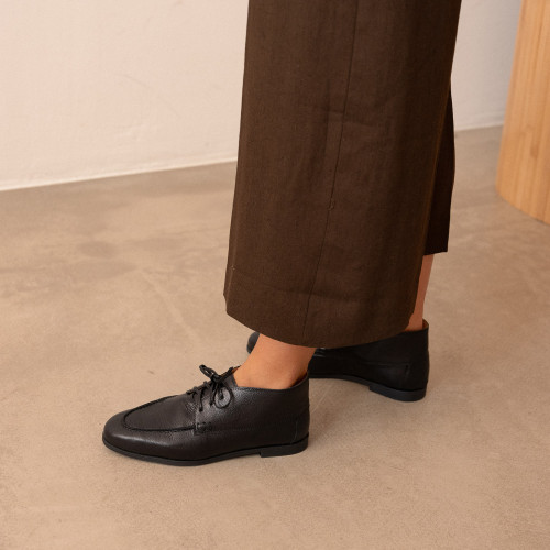 Tessa Flats, black | Balagan Studio