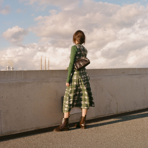 Georgia boots, glossy brown | Balagan Studio