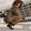 Umbria botki, czarny połysk OUTLET