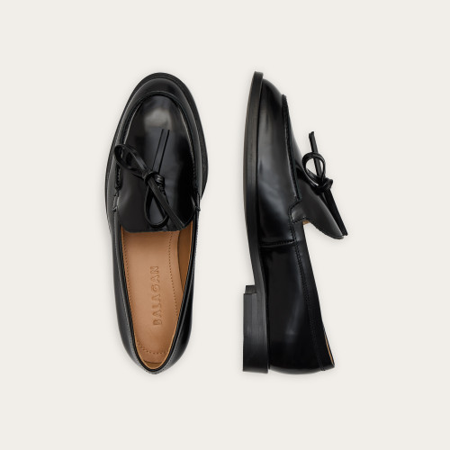 Raphael Flats, glossy black| Balagan Studio