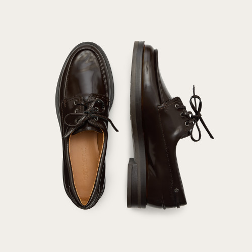 Yacht Flats, glossy brown | Balagan Studio