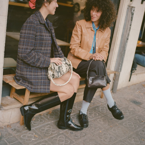 Tefer Flats, black rustic OUTLET | Balagan Studio