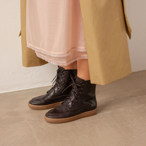 Skye Boots, deep brown | Balagan Studio