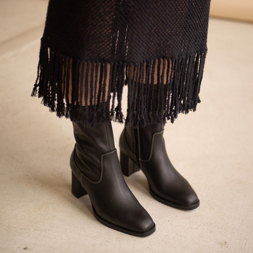 Gawoa botki, czarny | Balagan Studio