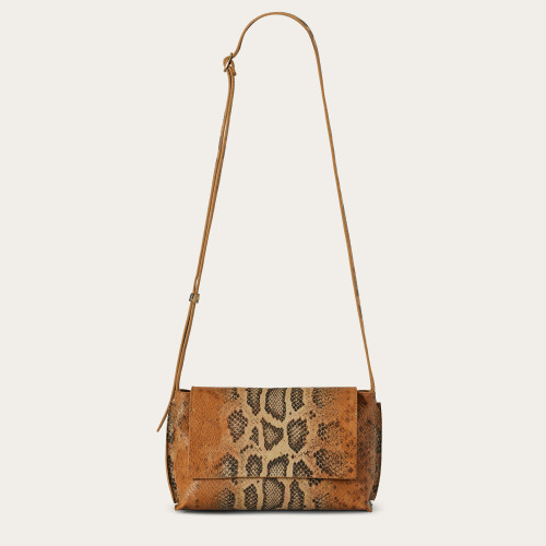 Ashley Bag S, ginger python pattern | Balagan Studio