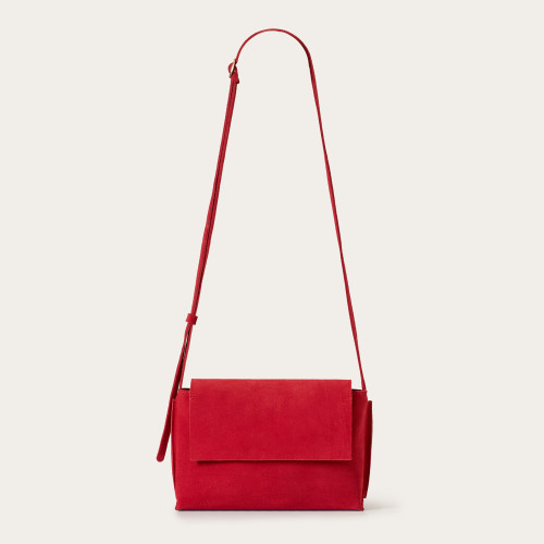 Ashley Bag S, red velvet | Balagan Studio