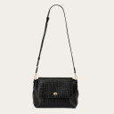 Rebecca Bag M, black croco